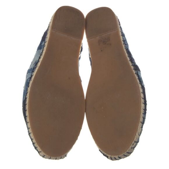 Valentino Garavani Women's Blue Star Pattern Slip-On Shoes Size 8 - Picture 5 of 7